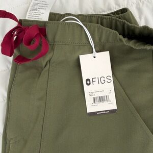 Figs Dark Olive Green Men's Pants